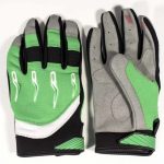 Green Dirt Bike Gloves