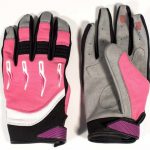 Pink Dirt Bike Gloves